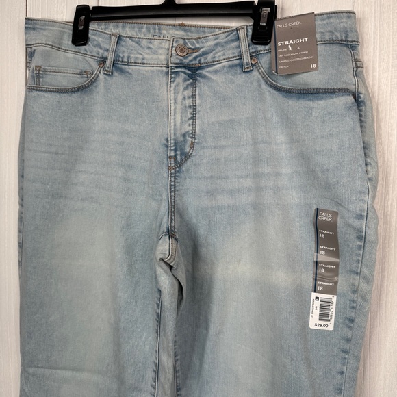 Falls Creek Straight Mid-Rise Stretch Denim Jeans - Picture 3 of 8